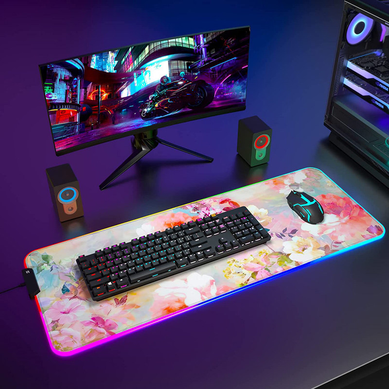 RGB mouse pad